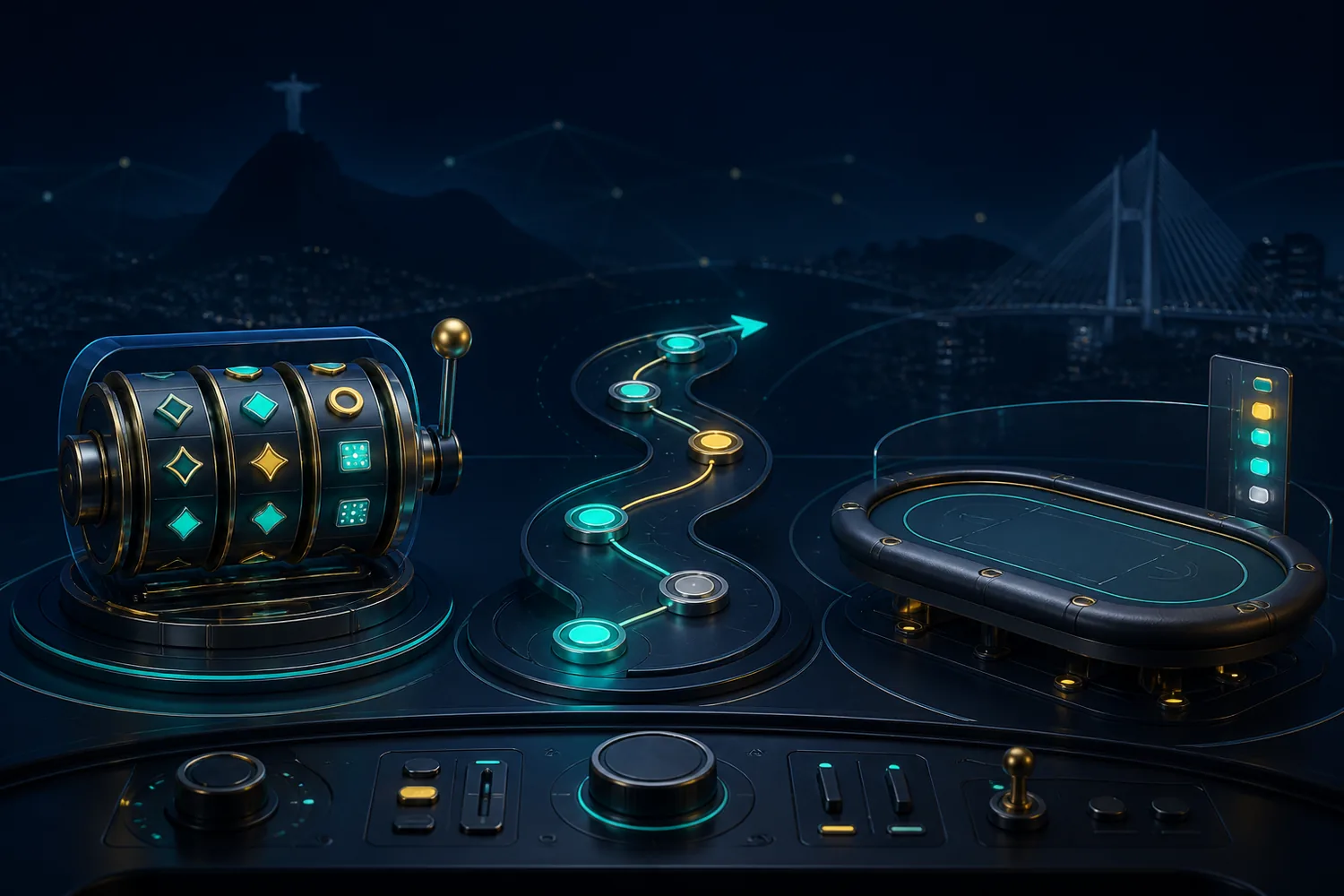 Diferenças visuais entre jogos eletrônicos, formatos rápidos e conteúdo ao vivo